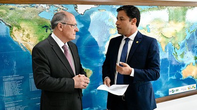 Rodrigo Cunha pede apoio a Alckmin diante de ameaça de colapso em Maceió